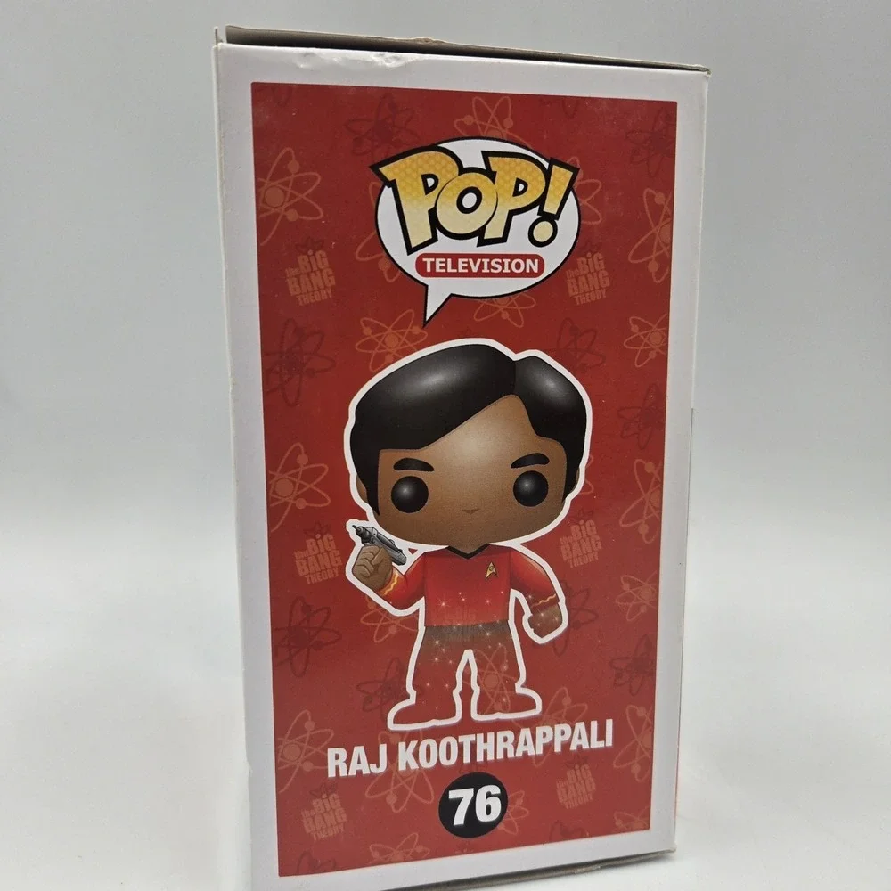 FUNKO POP! The Big Bang Theory Raj Koothrappali Star Trek #76 San Diego CC Comic